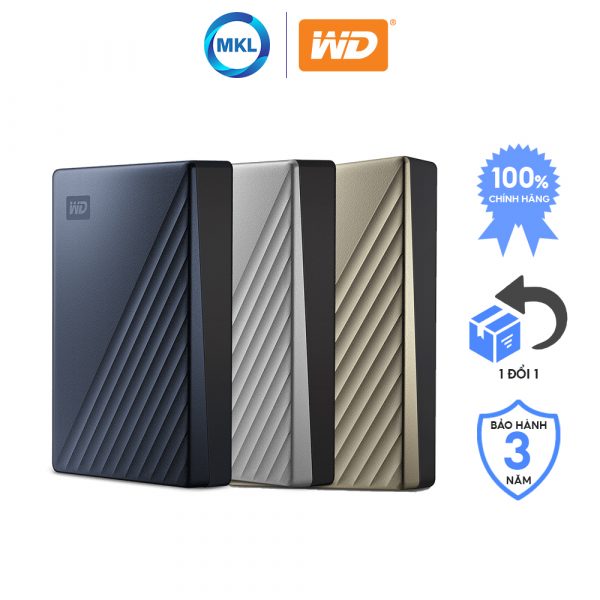 Ổ cứnɡ ɡắn ngoài HDD WD My Passport Ultra 1TB chính hãng