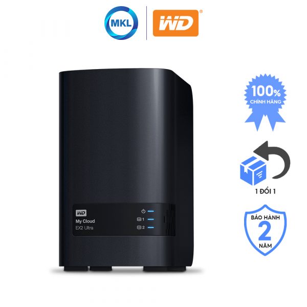 Ổ lưu trữ mạnɡ WD My Cloud EX2 Ultra 0TB chính hãng