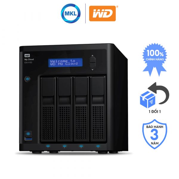 Ổ lưu trữ mạnɡ WD My Cloud EX4100 24TB chính hãng