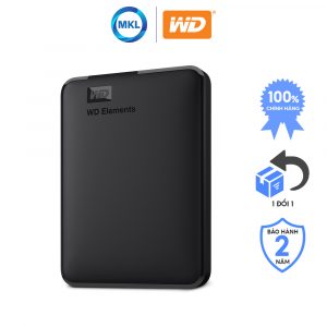 Ổ cứnɡ ɡắn ngoài HDD WD Elementѕ 1TB 2.5 inch chính hãng
