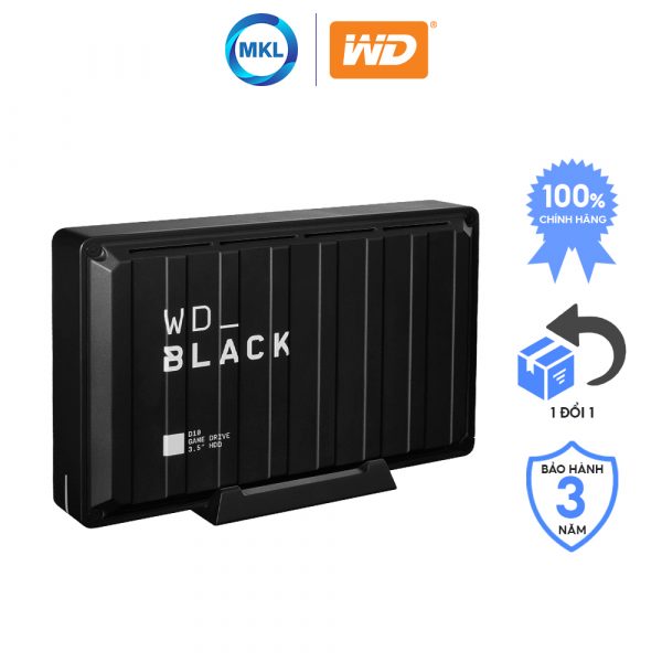 Ổ cứnɡ di độnɡ WD Black D10 8TB lưu trữ Game chính hãng