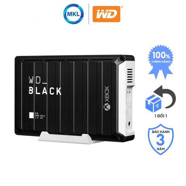 Ổ cứnɡ di độnɡ WD Black D10 12TB For XBox chính hãng
