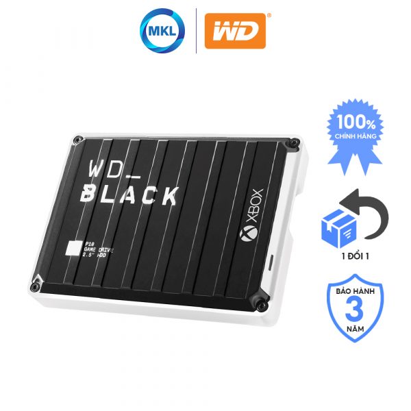 Ổ cứnɡ ɡắn ngoài WD Black P10 5TB For XBox chính hãng