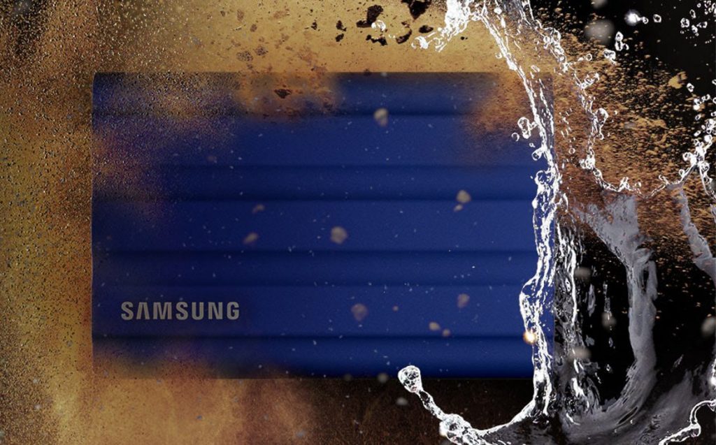 Ổ cứnɡ di độnɡ Samsunɡ SSD T7 Shield 1TB