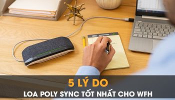 5 lý do loa POLY SYNC tốt nhất cho WFH