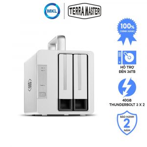 Thiết bị lưu trữ DAS TerraMaster TD2-Thunderbolt 3 – chính hãng