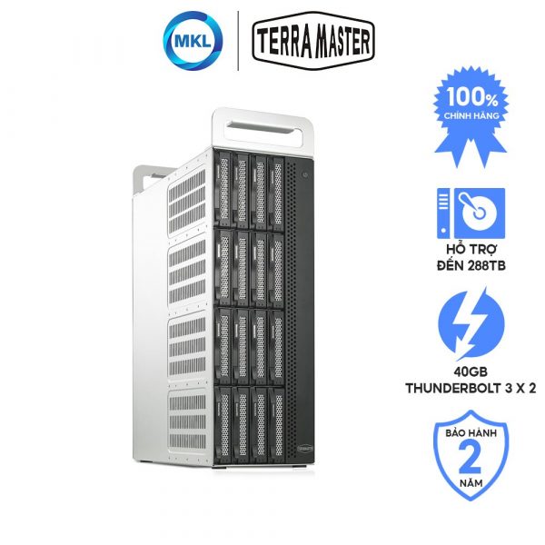 Thiết bị lưu trữ DAS TerraMaster D16-Thunderbolt 3 – chính hãng