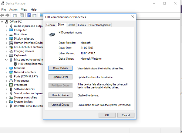 cap-nhat-lai-driver-chuot Cập nhật hoặc trình điều khiển chuột trong Windows 10