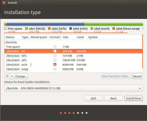 dual_ubuntu_efi_partitions cài hdh ubuntu trên uefi