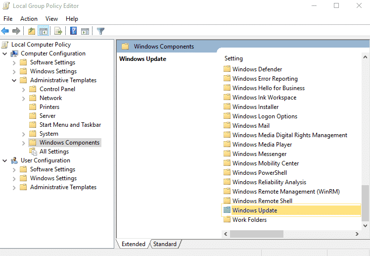 group-policy-editor mở group policy editor