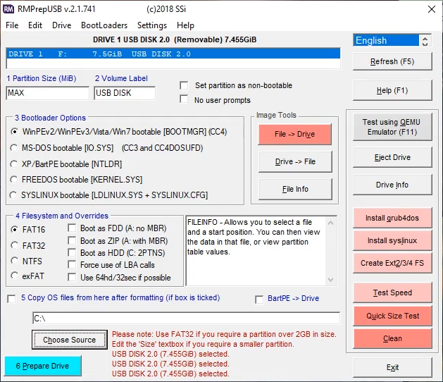 iso-to-usb-rmprepusb-burning-tool tạo usb boot