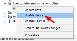 mouse-lag-disable-1 vô hiệu hóa âm thanh thiết bị nvidia