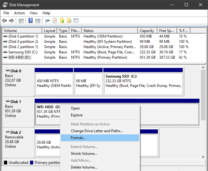 windows-disk-management-format-device-1 format ổ đĩa sửa lỗi máy tính