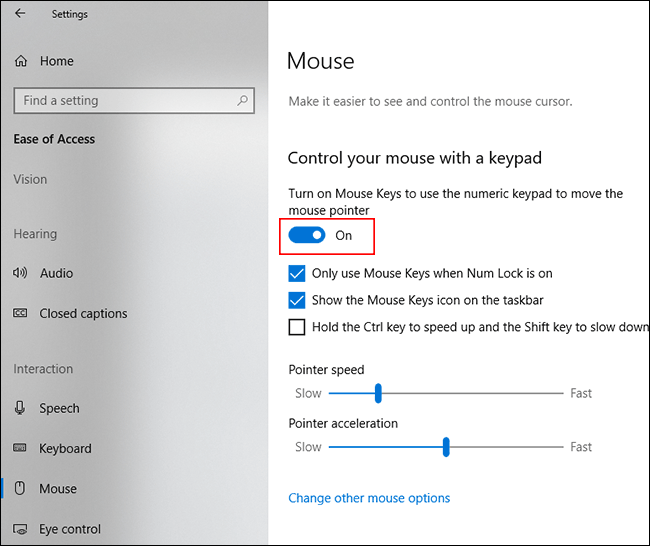 windows-mousekeys-setting cai-dat-chuot