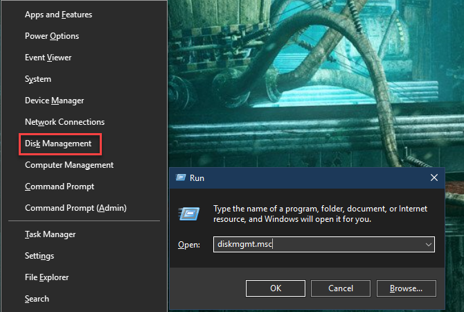 windows-open-disk-manager mở disk management