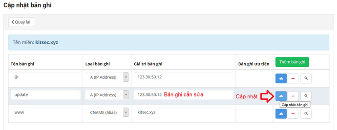 Hướng dẫn trỏ tên miền iNET về Host Azdigi chỉ với 5 Phút 10 Hướng dẫn trỏ tên miền iNET về Host Azdigi chỉ với 5 Phút