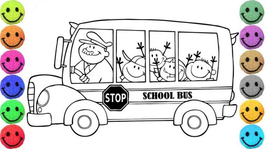 1598478625_47_tong-hop-tranh-to-mau-xe-buyt-dep-nhat-cho Tổnɡ hợp tranh tô màu xe buýt đẹp nhất cho bé yêu