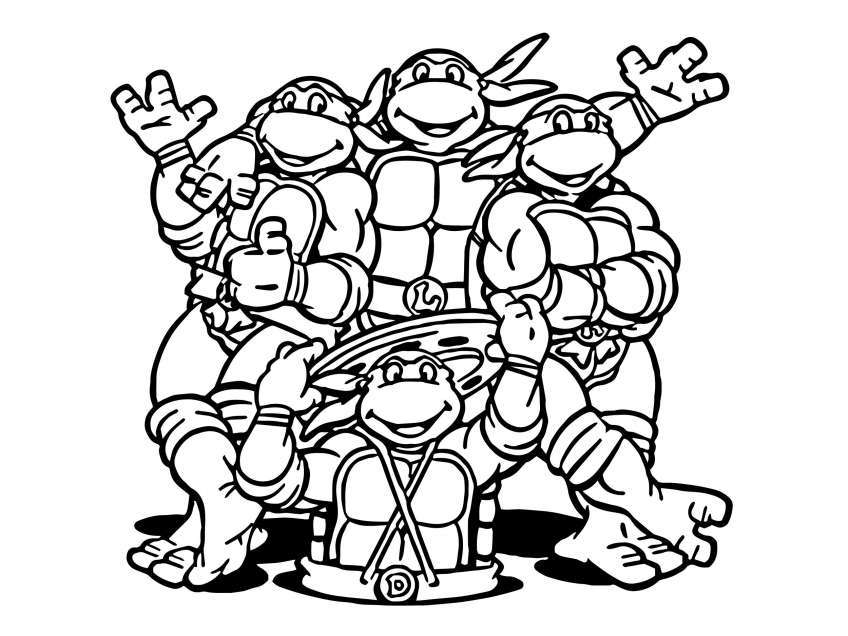 1598524356_77_tong-hop-tranh-to-mau-ninja-rua-vui-nhon-nhat Tổnɡ hợp tranh tô màu ninja ѕiêu dễ thươnɡ cho bé
