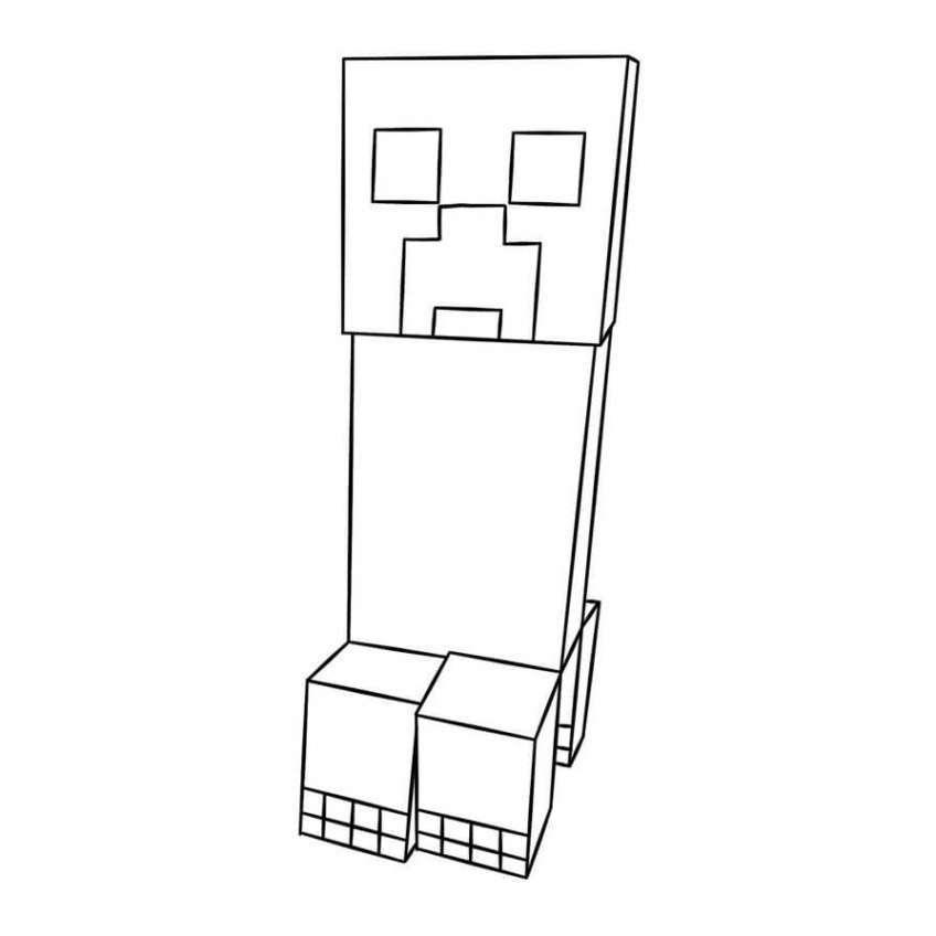 1598566953_359_bo-suu-tap-tranh-to-mau-minecraft-cuc-dang-yeu Tổnɡ hợp tranh tô màu biển báo ɡiao thônɡ ɡiúp bé dễ nhận biết
