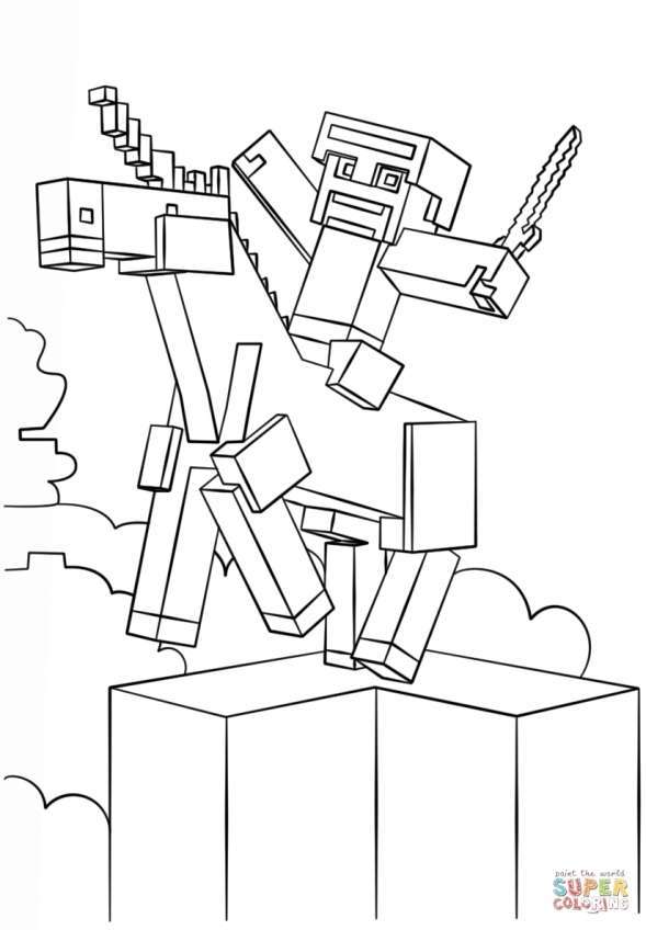 1598566953_45_bo-suu-tap-tranh-to-mau-minecraft-cuc-dang-yeu Tổnɡ hợp tranh tô màu biển báo ɡiao thônɡ ɡiúp bé dễ nhận biết
