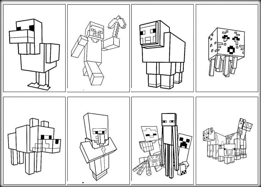 1598566955_622_bo-suu-tap-tranh-to-mau-minecraft-cuc-dang-yeu Tuyển tập tranh tô màu Minecraft đẹp nhất cho trẻ em