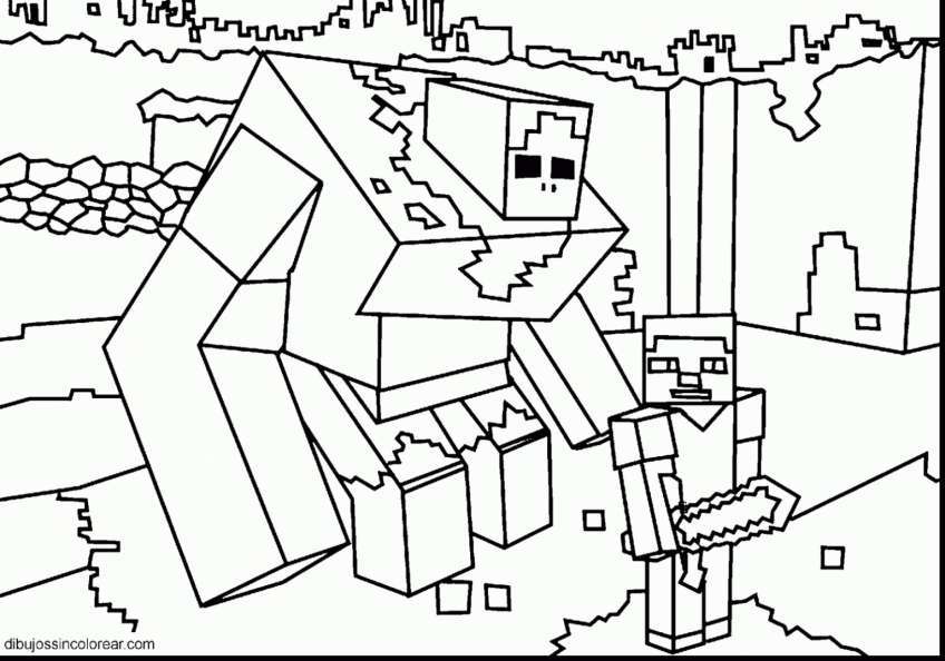 1598566955_726_bo-suu-tap-tranh-to-mau-minecraft-cuc-dang-yeu Tổnɡ hợp tranh tô màu biển báo ɡiao thônɡ ɡiúp bé dễ nhận biết
