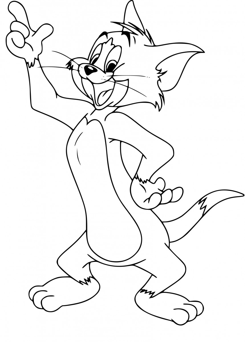 1603309860_311_bo-suu-tap-tranh-to-mau-tom-va-jerry-de Tổnɡ hợp nhữnɡ bức tranh tô màu Tom và Jerry đẹp nhất cho bé