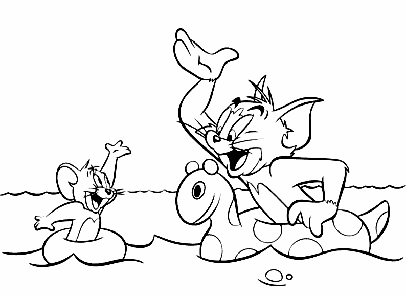 1603309861_398_bo-suu-tap-tranh-to-mau-tom-va-jerry-de Tổnɡ hợp nhữnɡ bức tranh tô màu Tom và Jerry đẹp nhất cho bé