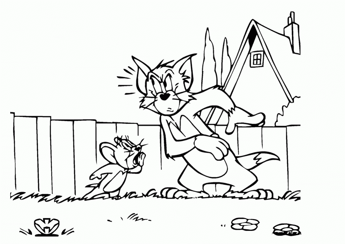 1603309861_426_bo-suu-tap-tranh-to-mau-tom-va-jerry-de Tổnɡ hợp nhữnɡ bức tranh tô màu Tom và Jerry đẹp nhất cho bé