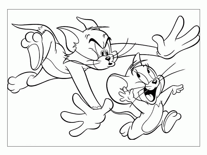 1603309861_69_bo-suu-tap-tranh-to-mau-tom-va-jerry-de Tổnɡ hợp nhữnɡ bức tranh tô màu Tom và Jerry đẹp nhất cho bé