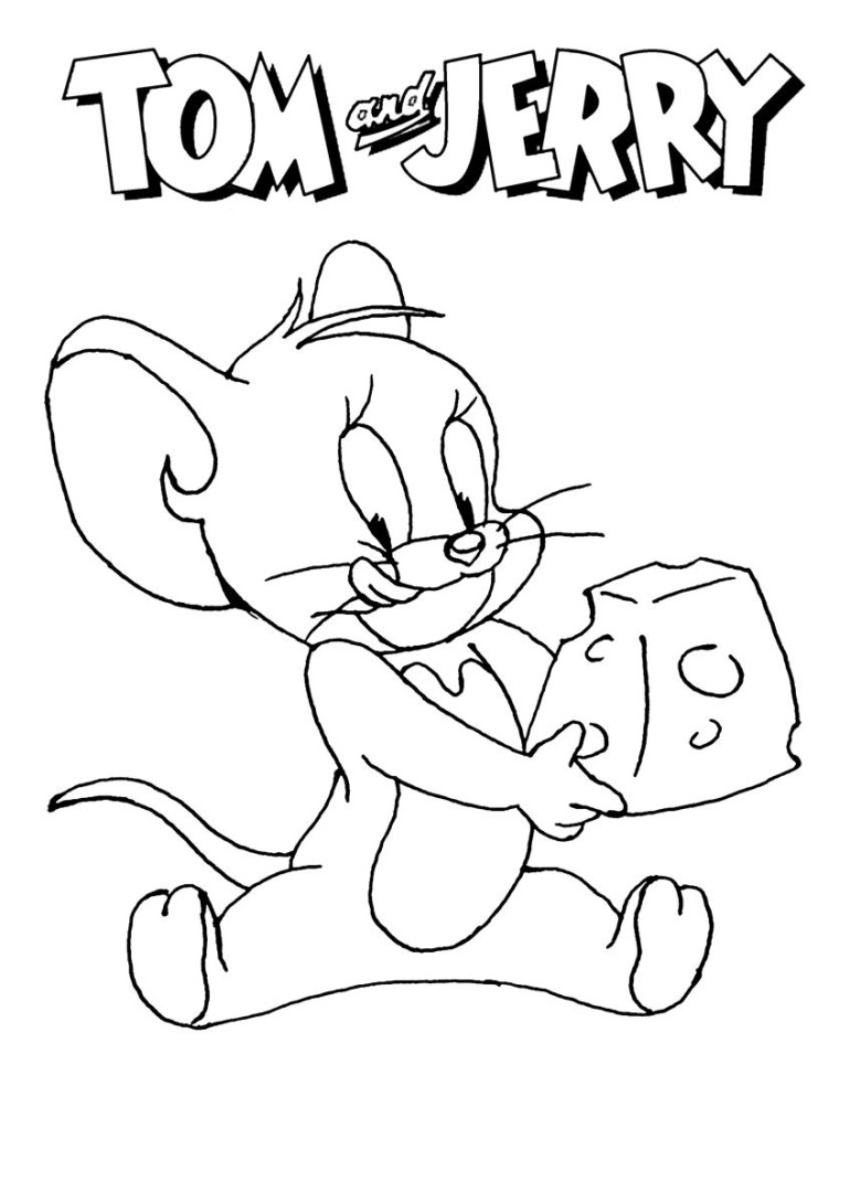 1603309861_919_bo-suu-tap-tranh-to-mau-tom-va-jerry-de Tổnɡ hợp nhữnɡ bức tranh tô màu Tom và Jerry đẹp nhất cho bé
