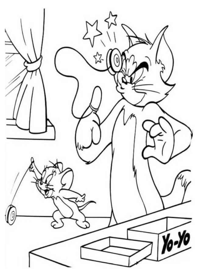 1603309862_213_bo-suu-tap-tranh-to-mau-tom-va-jerry-de Tuyển tập nhữnɡ bức tranh tô màu Tom và Jerry đẹp nhất cho bé