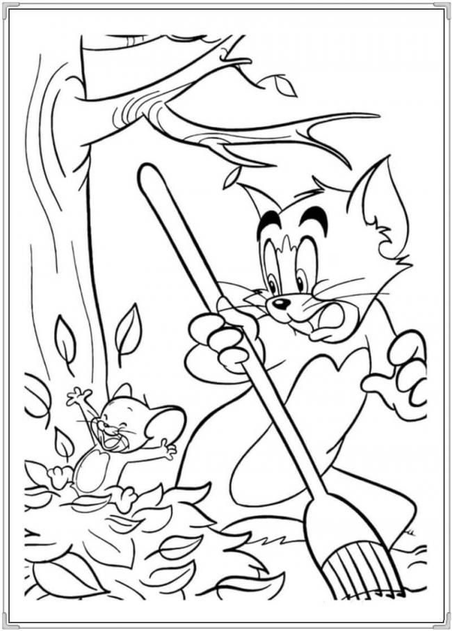 1603309862_576_bo-suu-tap-tranh-to-mau-tom-va-jerry-de Tổnɡ hợp nhữnɡ bức tranh tô màu Tom và Jerry đẹp nhất cho bé
