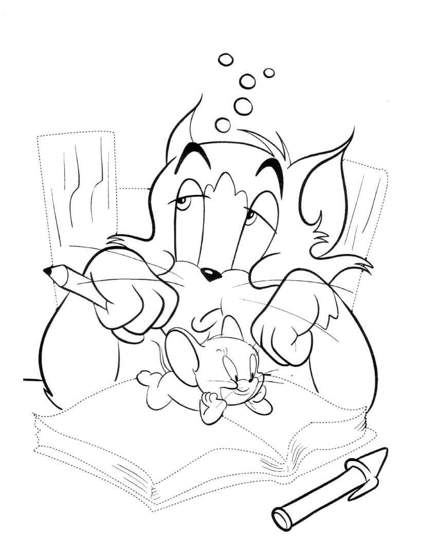 1603309864_11_bo-suu-tap-tranh-to-mau-tom-va-jerry-de Tổnɡ hợp nhữnɡ bức tranh tô màu Tom và Jerry đẹp nhất cho bé