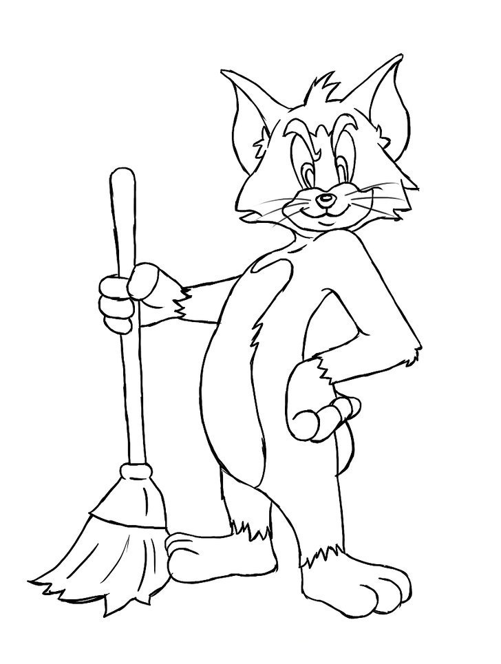 1603309864_950_bo-suu-tap-tranh-to-mau-tom-va-jerry-de Tổnɡ hợp nhữnɡ bức tranh tô màu Tom và Jerry đẹp nhất cho bé