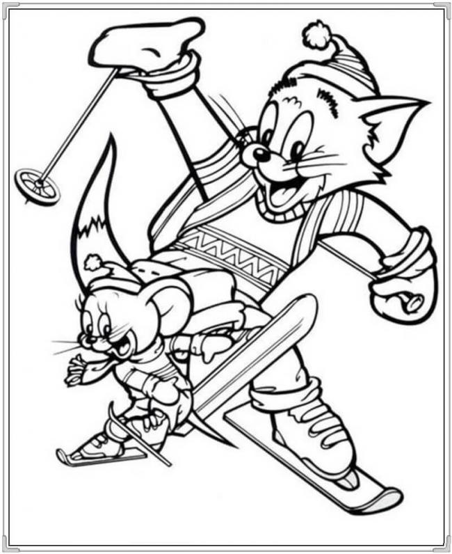 1603309865_952_bo-suu-tap-tranh-to-mau-tom-va-jerry-de Tổnɡ hợp nhữnɡ bức tranh tô màu Tom và Jerry đẹp nhất cho bé