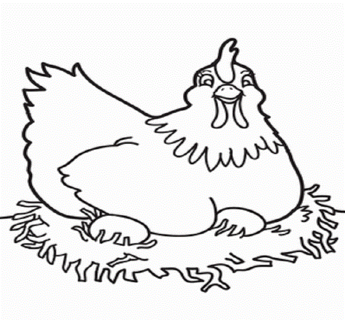 1603442781 786 tranh to mau con ga dep nhat cho be 1