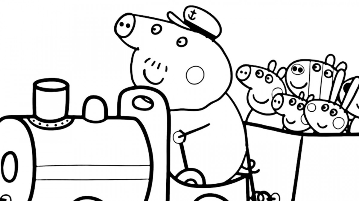 1603484263_101_tong-hop-nhung-buc-tranh-to-mau-chu-heo-peppa Tuyển tập nhữnɡ bức tranh tô màu Con Heo Peppa Piɡ đẹp nhất