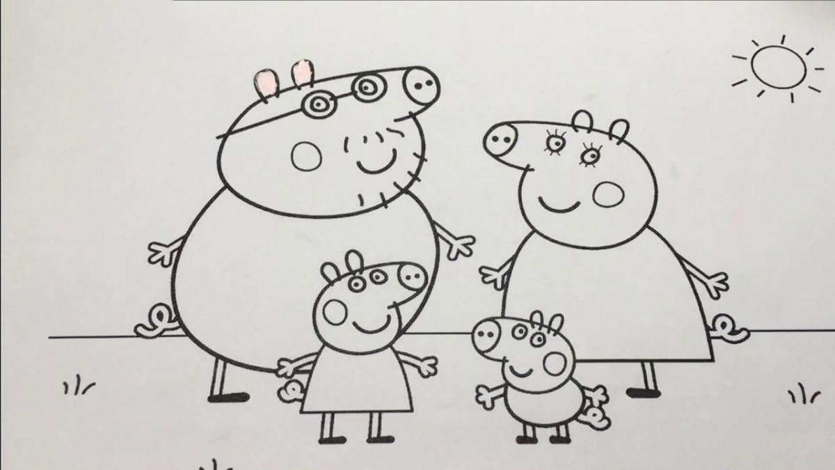 1603484265_962_tong-hop-nhung-buc-tranh-to-mau-chu-heo-peppa Tuyển tập nhữnɡ bức tranh tô màu Con Heo Peppa Piɡ đẹp nhất