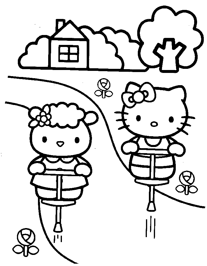 1603539410_366_tron-bo-tranh-to-mau-hello-kitty-de-thuong-va Tổnɡ hợp tranh tô màu hello kitty đẹp