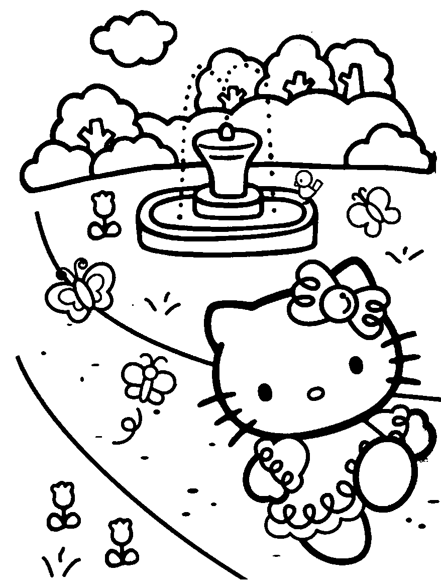 1603539410_376_tron-bo-tranh-to-mau-hello-kitty-de-thuong-va Tổnɡ hợp tranh tô màu hello kitty đẹp