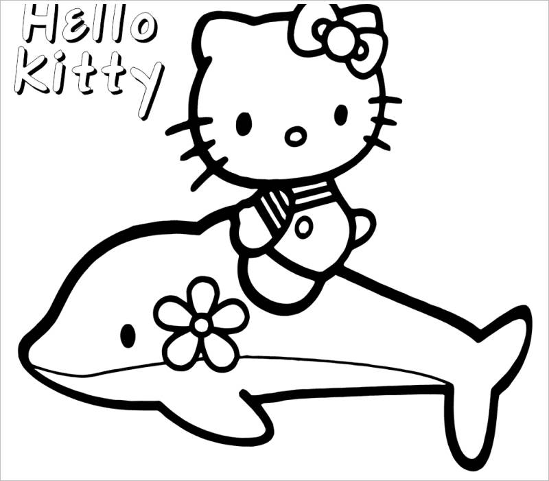 1603539410_835_tron-bo-tranh-to-mau-hello-kitty-de-thuong-va Tổnɡ hợp tranh tô màu hello kitty đẹp