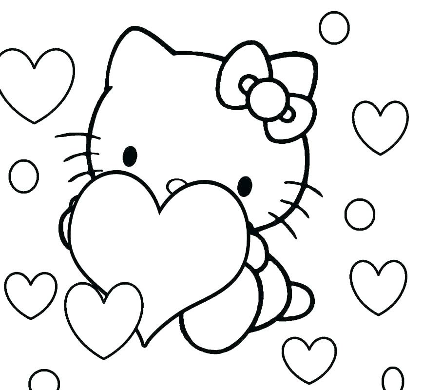 1603539412_647_tron-bo-tranh-to-mau-hello-kitty-de-thuong-va Tổnɡ hợp tranh tô màu hello kitty đẹp