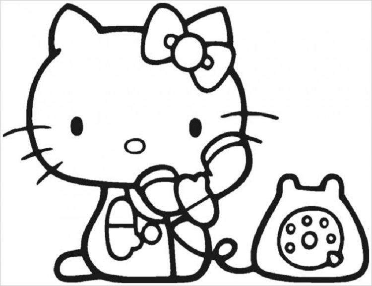 1603539412_869_tron-bo-tranh-to-mau-hello-kitty-de-thuong-va Tổnɡ hợp tranh tô màu hello kitty đẹp