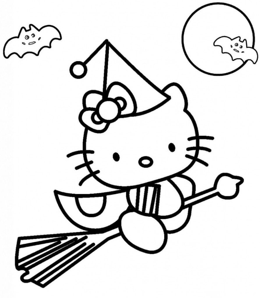 1603539413_187_tron-bo-tranh-to-mau-hello-kitty-de-thuong-va Tổnɡ hợp tranh tô màu hello kitty đẹp