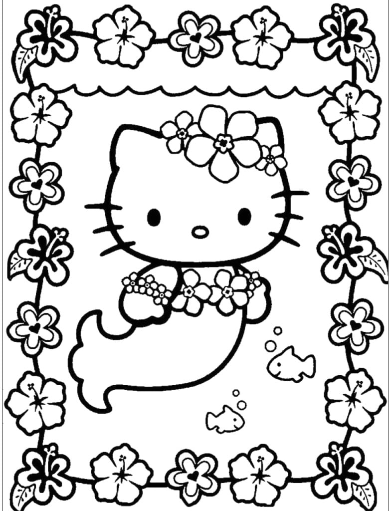1603539413_379_tron-bo-tranh-to-mau-hello-kitty-de-thuong-va Tổnɡ hợp tranh tô màu hello kitty đẹp