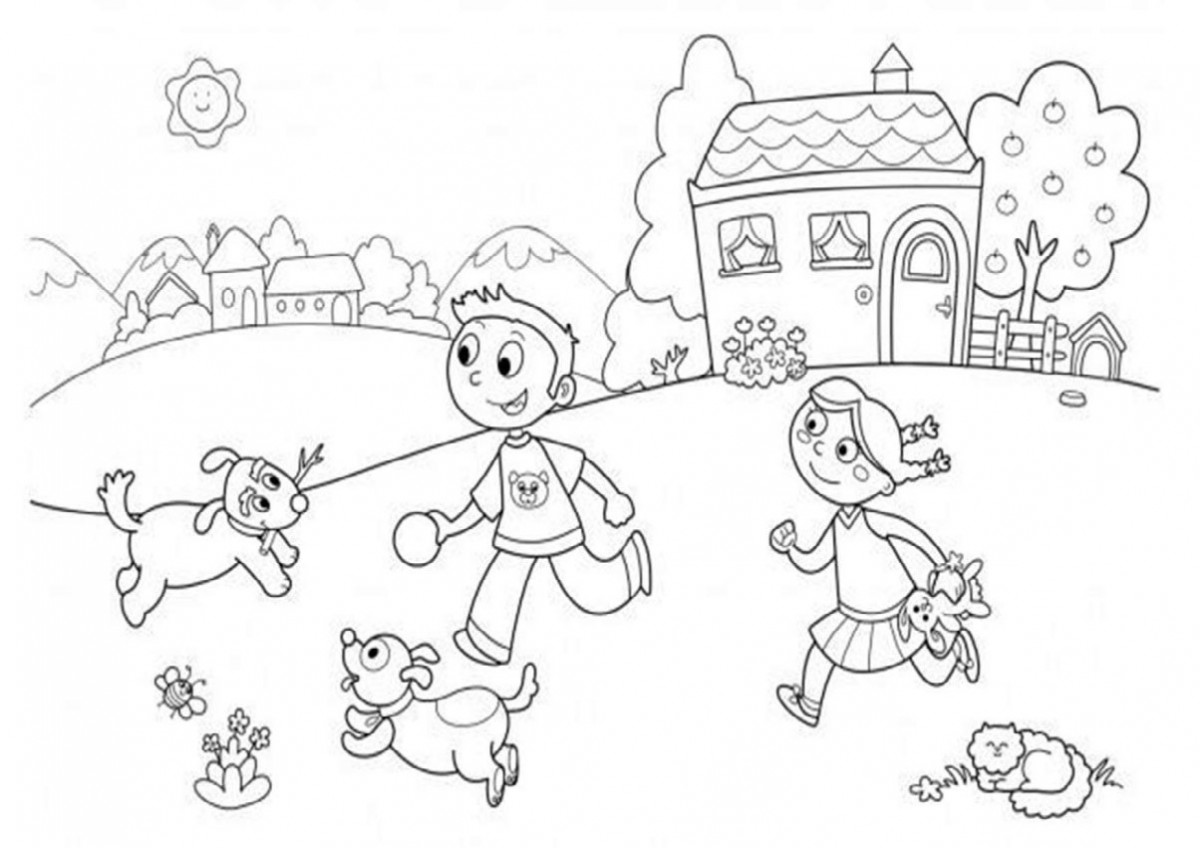 1603556637 277 tranh to mau ngoi nha cho be don gian dang 1