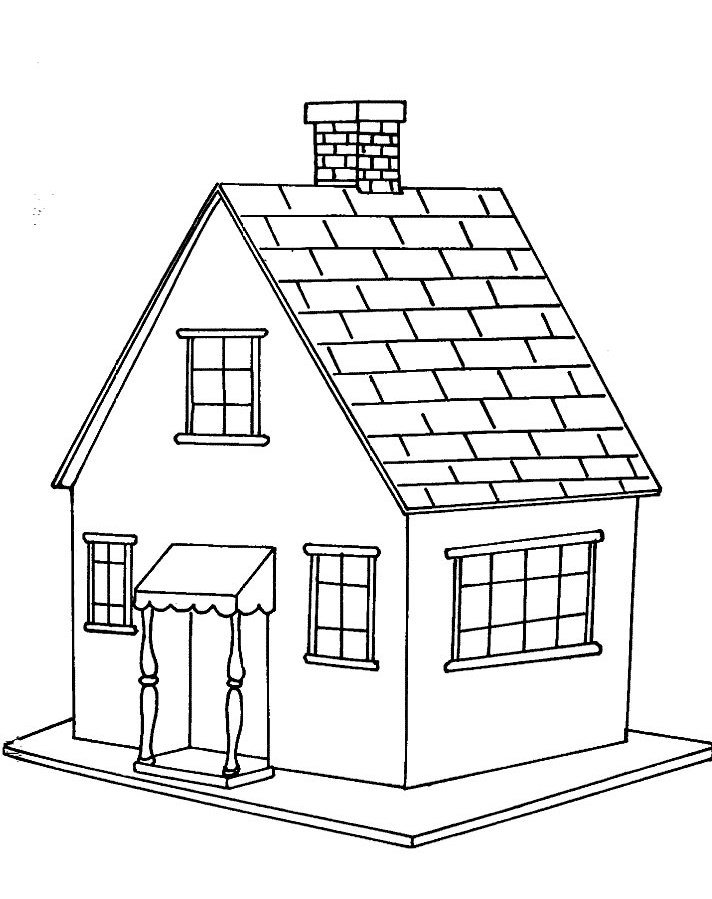 1603556667 988 tranh to mau ngoi nha cho be don gian dang 1