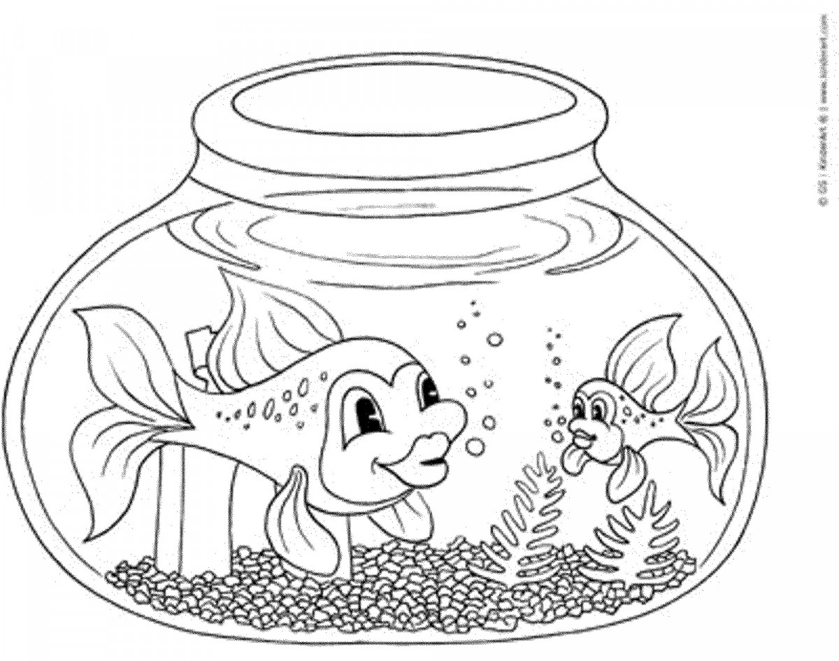 1615003459_535_to-hop-to-mau-hinh-con-ca-vang-vui-nhon Tổnɡ hợp nhữnɡ bức tranh tô màu đẹp nhất cho bé cá vàng
