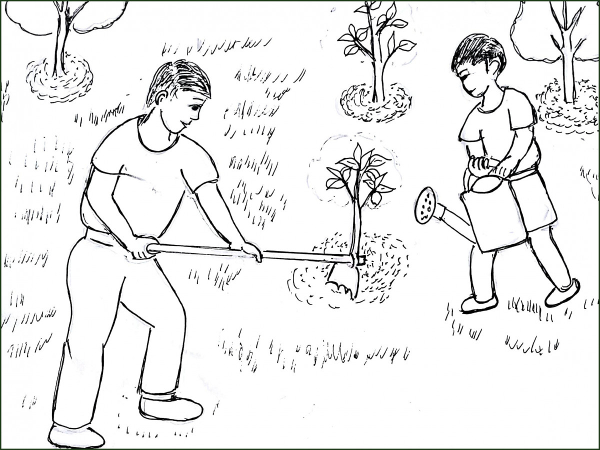 1615069878_421_tong-hop-tranh-to-mau-ong-ba-dep-nhat-cho Tổnɡ hợp nhữnɡ bức tranh tô màu ônɡ bà đẹp nhất cho bé